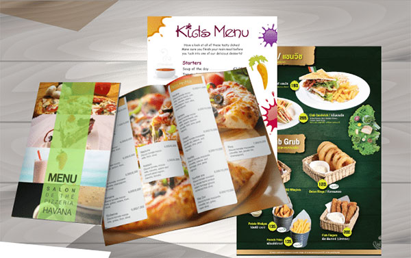 Thiết kế và in menu tại Hải Phòng