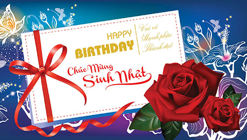 In thiệp chúc mừng sinh nhật tại Hải Phòng