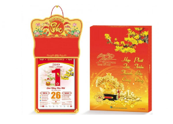 Một số lưu ý khi in lịch tết