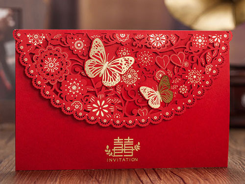 thiệp cưới truyền thống mới