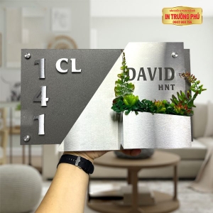 BIỂN SỐ NHÀ CÓ ĐÈN LED - SN0009