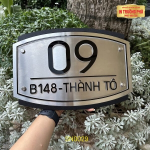 BẢNG, BIỂN SỐ NHÀ - SN0029