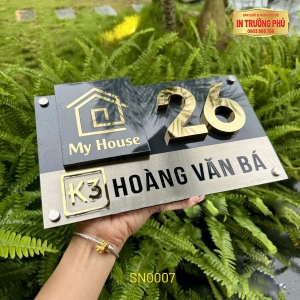 BIỂN SỐ NHÀ - SN0007