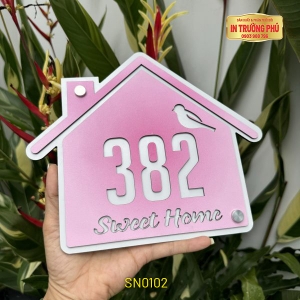 BIỂN SỐ NHÀ - SN0102