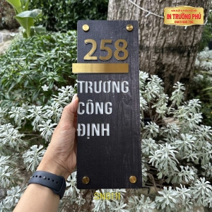 BIỂN SỐ NHÀ - SN0111