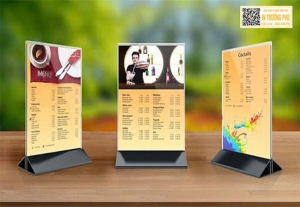 Menu coctails