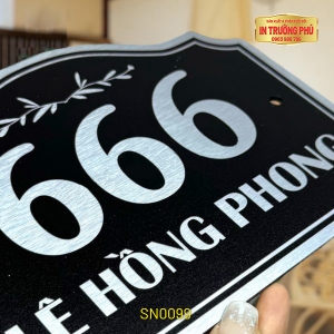 BIỂN SỐ NHÀ - SN0099