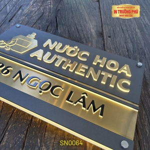 BIỂN SỐ NHÀ CÓ ĐÈN LED - SN0064