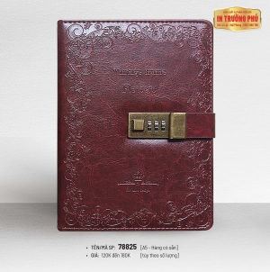 SỔ TAY BÌA DA A5|78825