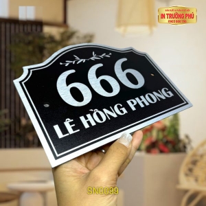 BIỂN SỐ NHÀ - SN0099