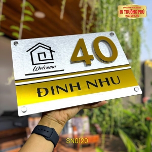 BIỂN SỐ NHÀ - SN0120