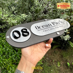 BẢNG, BIỂN SỐ NHÀ - SN0036