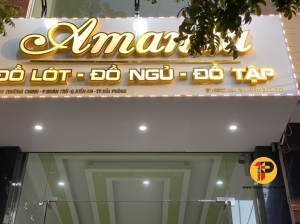 Mẫu biển đã thi công 