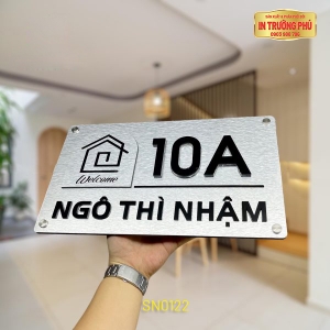 BIỂN SỐ NHÀ - SN0122