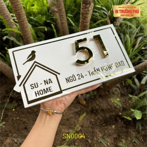 BIỂN SỐ NHÀ - SN0004