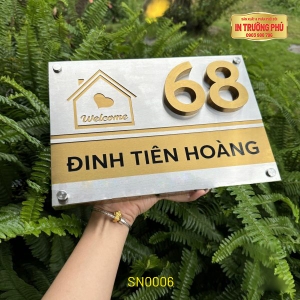 BIỂN SỐ NHÀ - SN0006