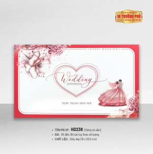 Thiệp Cưới HD238