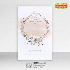 Thiệp Cưới HD261