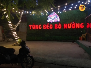 Mẫu biển đã thi công 