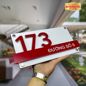 BIỂN SỐ NHÀ - SN0113