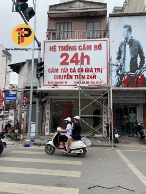 Mẫu biển đã thi công 