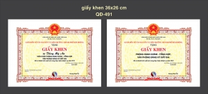 Giấy khen GK008
