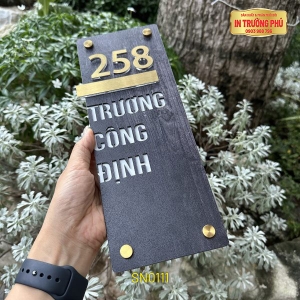 BIỂN SỐ NHÀ - SN0111