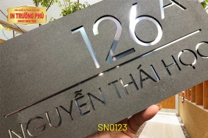 BIỂN SỐ NHÀ - SN0123