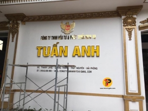 Mẫu biển đã thi công 
