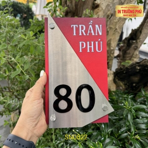 BẢNG, BIỂN SỐ NHÀ - SN0022