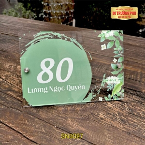 BIỂN SỐ NHÀ - SN0097