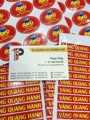 In Tem Nhãn Sản Phẩm