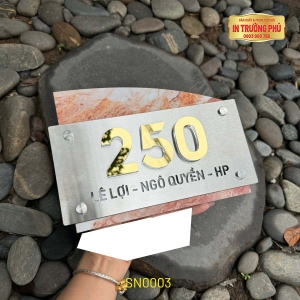 BIỂN SỐ NHÀ - SN0003