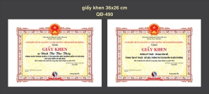 Giấy khen GK008
