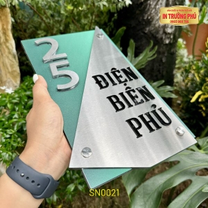 BẢNG, BIỂN SỐ NHÀ - SN0021