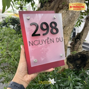BIỂN SỐ NHÀ - SN0104