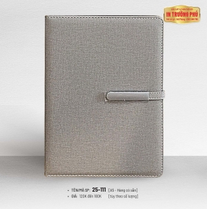 SỔ TAY BÌA DA A5|25-111
