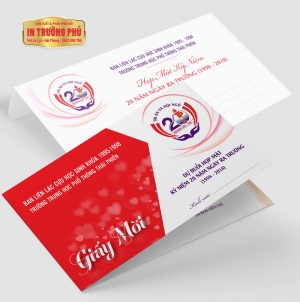 GIẤY MỜI HỌP LỚP