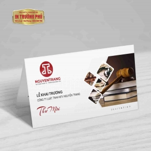 GIẤY MỜI KHAI TRƯƠNG