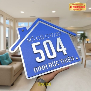 BIỂN SỐ NHÀ - SN0108