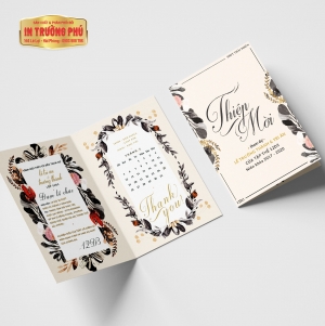 GIẤY MỜI LỄ TRƯỞNG THÀNH