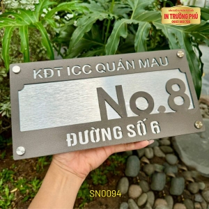 BIỂN SỐ NHÀ - SN0094