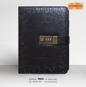 SỔ TAY BÌA DA A5|78825