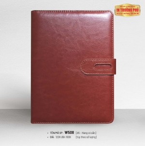 SỔ TAY BÌA DA A5|W508