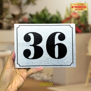 BIỂN SỐ NHÀ - SN0100