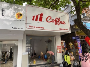Mẫu biển đã thi công 