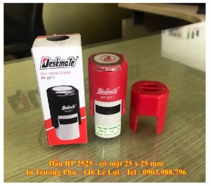 Dấu RP 2525 - cỡ mặt 25 x 25 mm