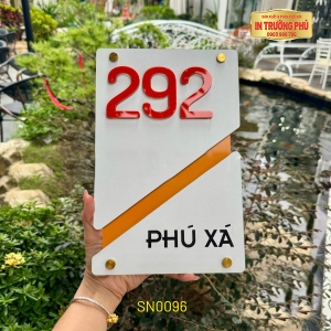 BIỂN SỐ NHÀ - SN0096