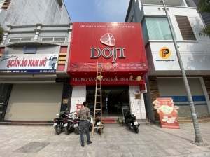 Mẫu biển đã thi công 