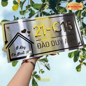  BIỂN SỐ NHÀ - SN0008